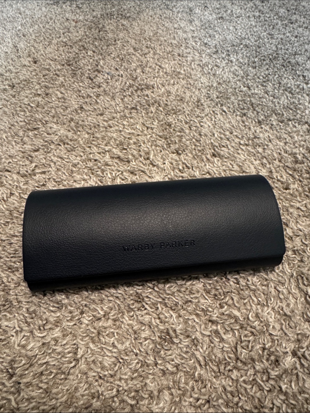 Warby Parker Black Eyeglass Case